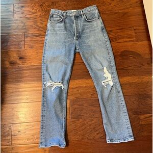 AGolde Riley jeans size 28.